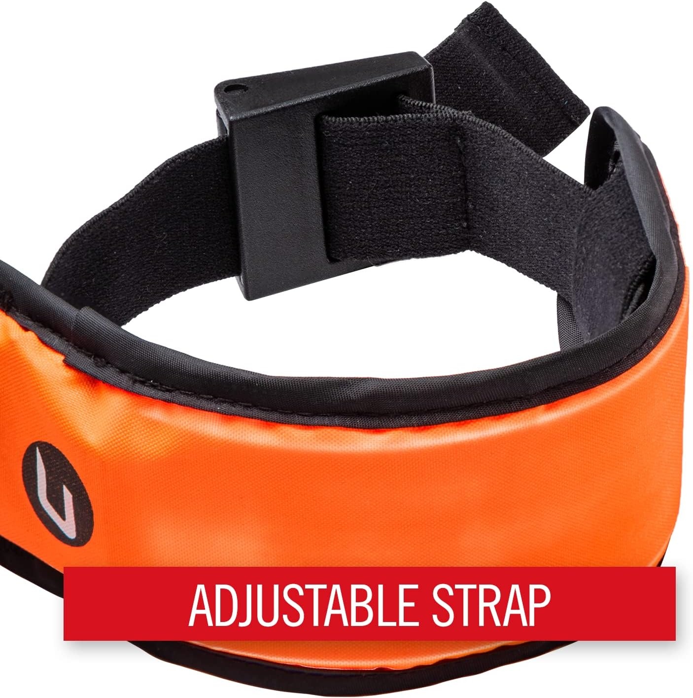 Coast SA300 Rechargeable Lighted LED High Visibility Safety Armband, Water Resistant, Running, Walking, Cycling, Job Site