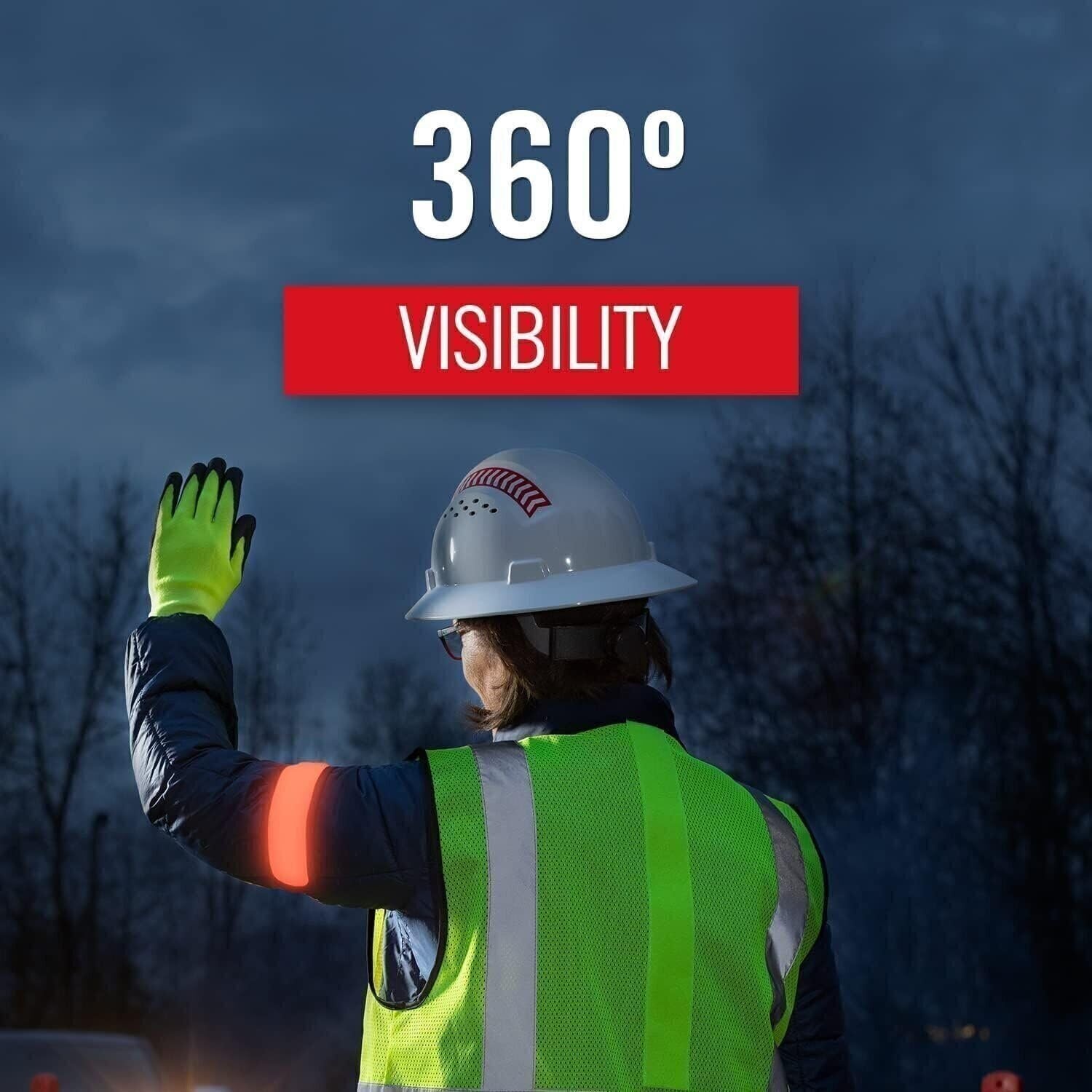 Coast SH300 Full Brim Safety Hard Hat(1 Count (Pack of 1))