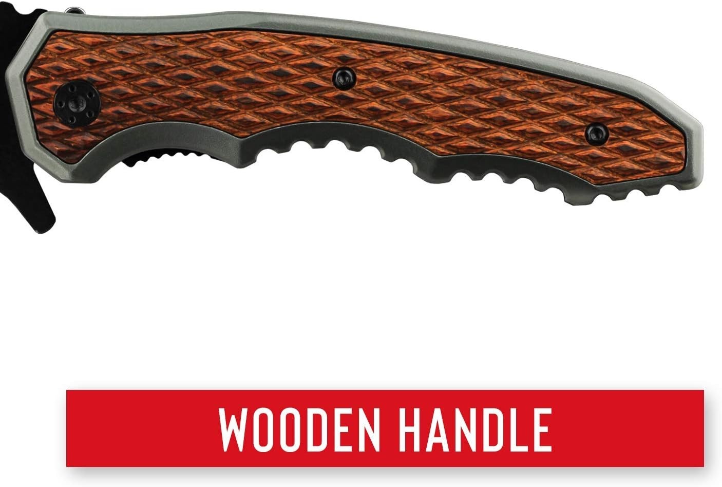 Coast® DX375 DOUBLE LOCK™ Folding Knife with 3.5″ Serrated Stainless Steel Blade