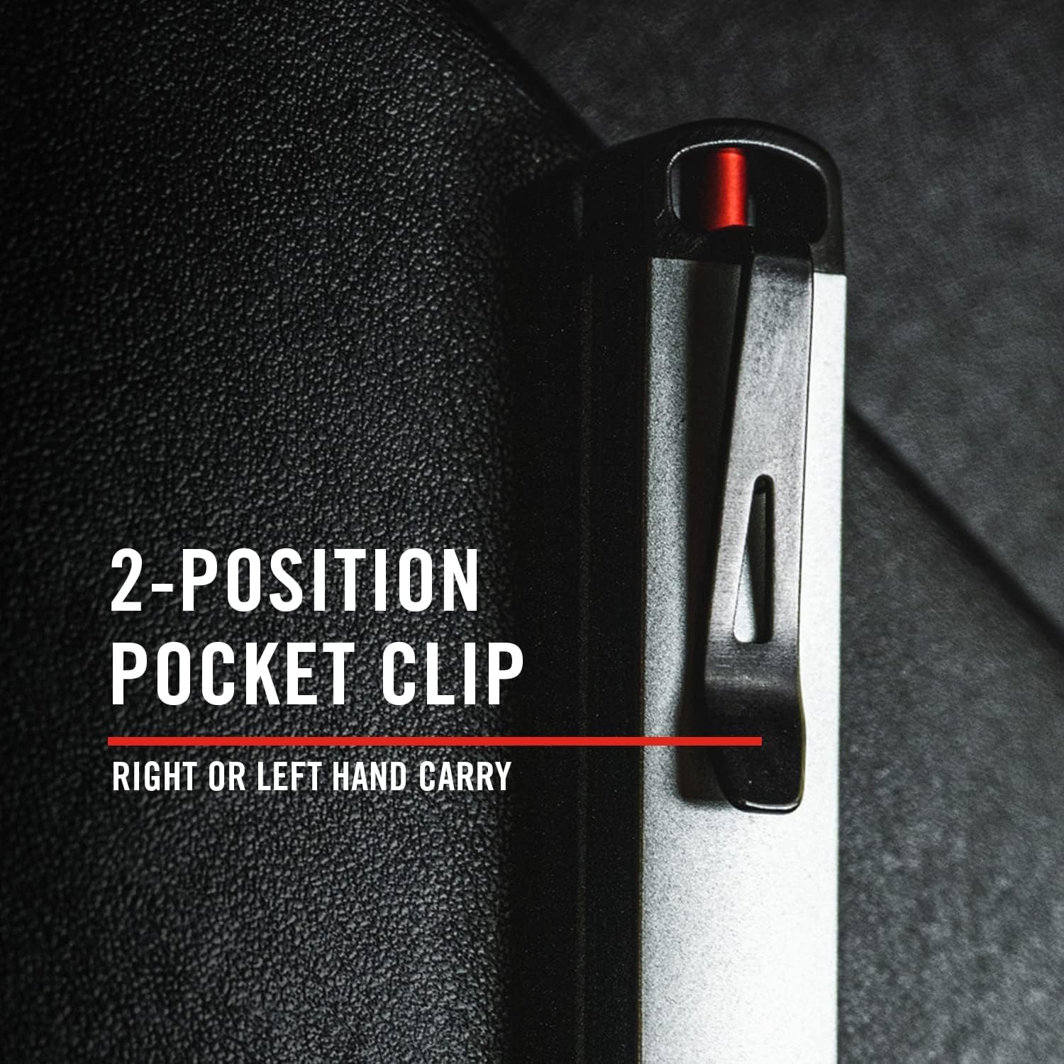 Coast Founder’s Collection SELECT Gentleman’s EDC Folding Pocketknife, Tanto Blade(Silver)