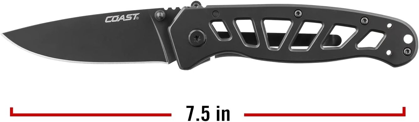 Coast® FDX302 DOUBLE LOCK™ Folding Knife with 3″ Stainless Steel Blade