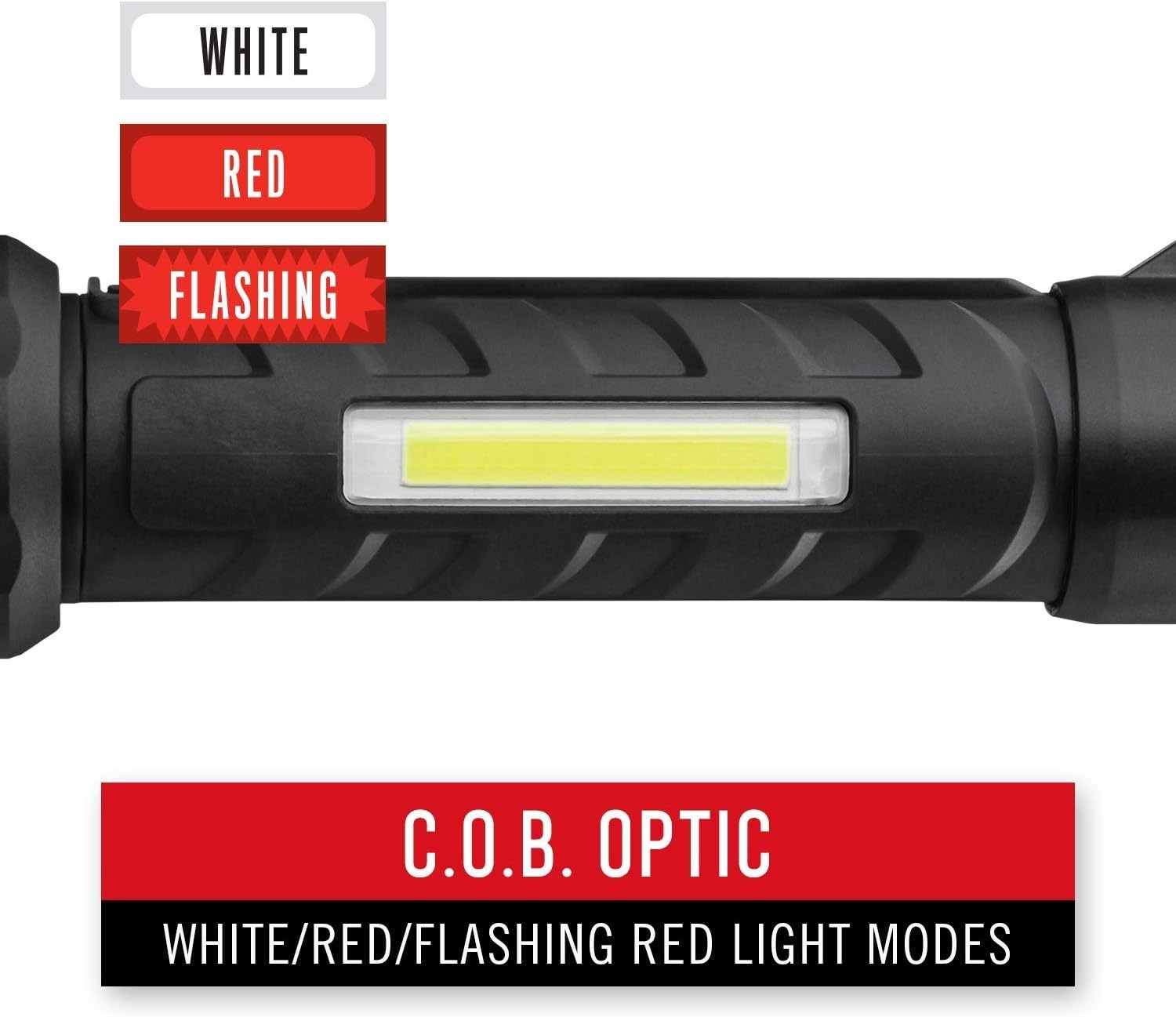 Coast Polysteel 700 LED Flashlight, 800 Lumens, Durable Stainless-Steel Core, Pure Beam and Twist Focus, Heavy Duty, C.O.B Area Light with Magnetic Tail Cap