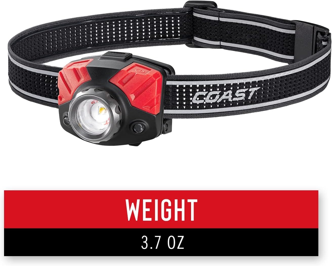 COAST FL75R Rechargeable 530 Lumen Dual Color Focusing LED Headlamp, Green(Fl75r Headlamp)